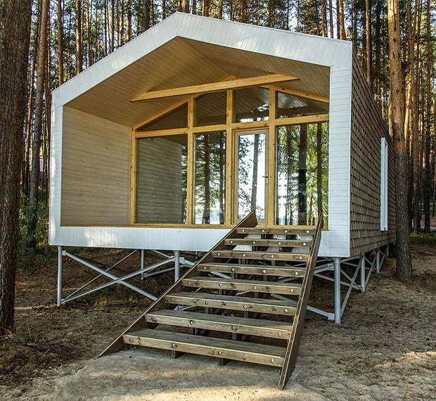 Сваи под каркасный дом в Арамиле