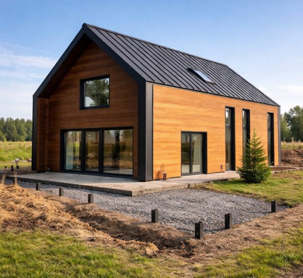 Фундамент «утепленная шведская плита» под ключ в Арамиле