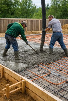 Всегда теплые полы в доме